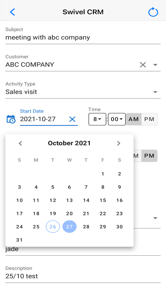 #4. Swivel CRM (iOS) Podle: Swivel Software Ltd.