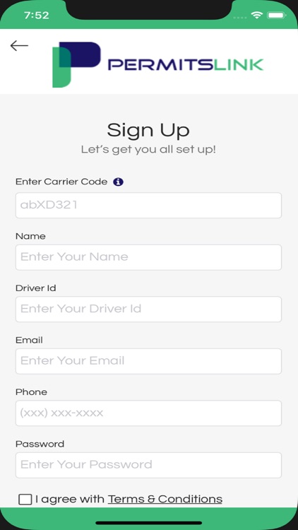 PermitsLink - A Driver Portal