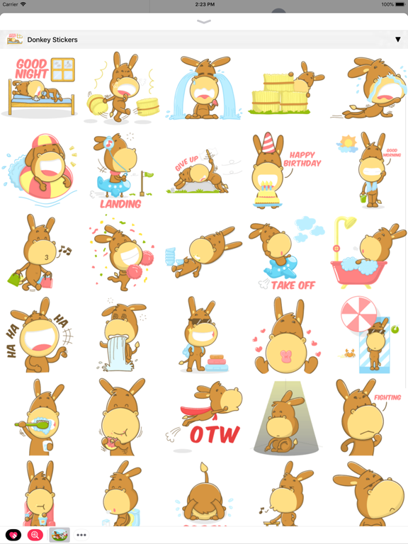 Cute Animal Stickers • iPad screenshot 7 - Stickers app