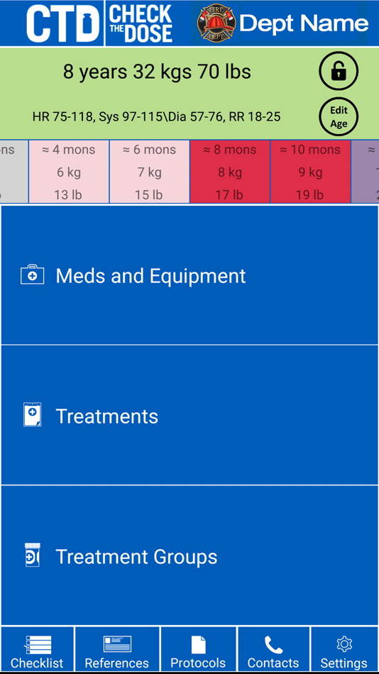 #1. Check The Dose (iOS) 由: Check The Dose