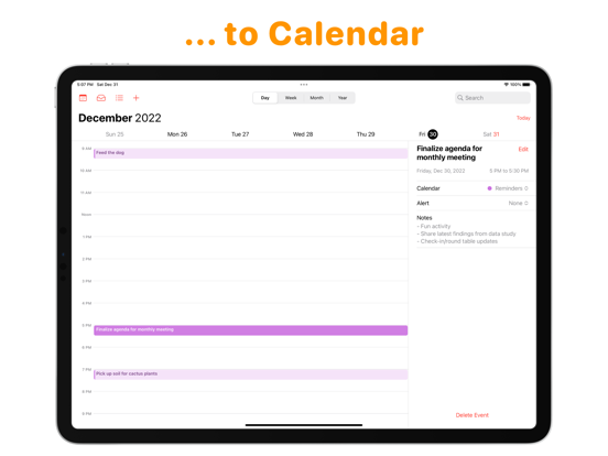 Screenshot #5 pour Reminders: To Do List & Widget