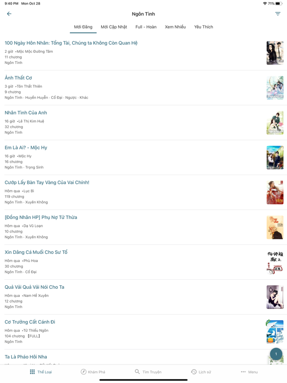 TYT - Truyện Full & Offline iPad screenshot 6