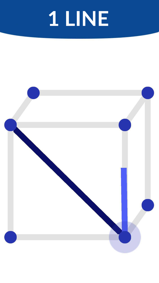 #1. One Line Connect - Brain Game (iOS) By: Craig Glendenning