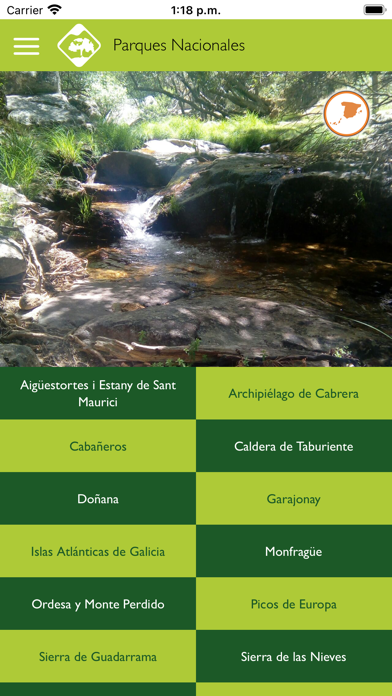 Screenshot #1 pour Parques Nacionales
