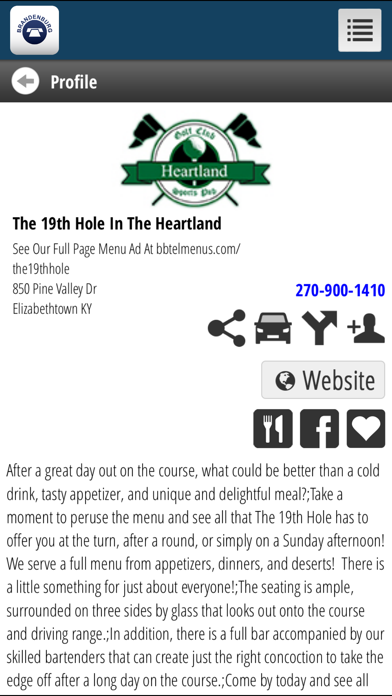 Brandenburg Telephone Book iPhone screenshot 4 - Business app