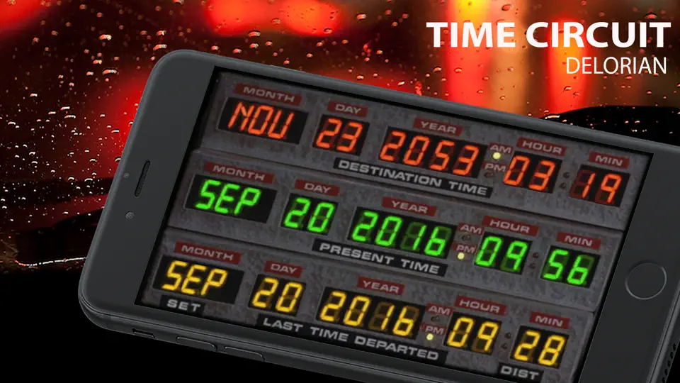 Скриншот DeLoraen Time Circuit на iPhone 1
