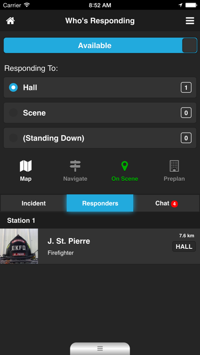Who's Responding? Screenshot