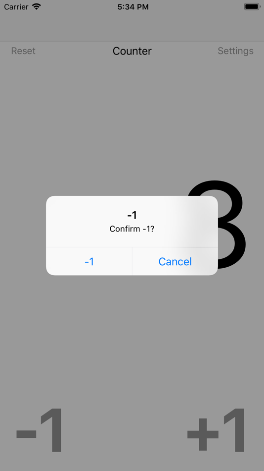 #5. Counter 1 (iOS) Podle: Roberto Panetta