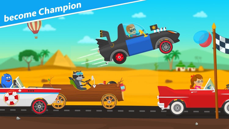 Racing cars game for kids 2-5