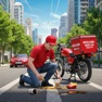 Get Food Delivery Guy Simulator 3D for iOS, iPhone, iPad Aso Report