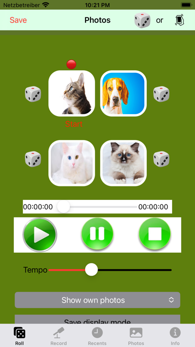 Chord dice Screenshot