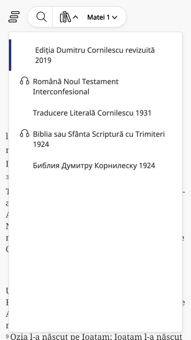 Screenshot #1 pour Biblia Română