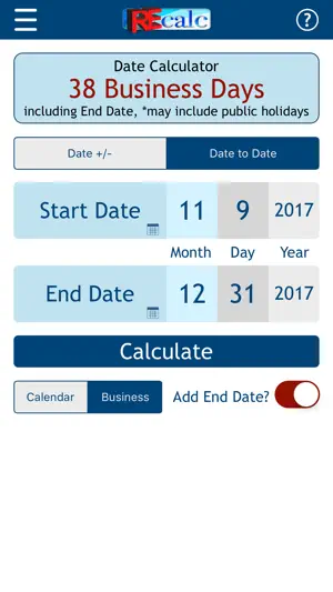 RE CALC Real Estate Calculator screenshot 3