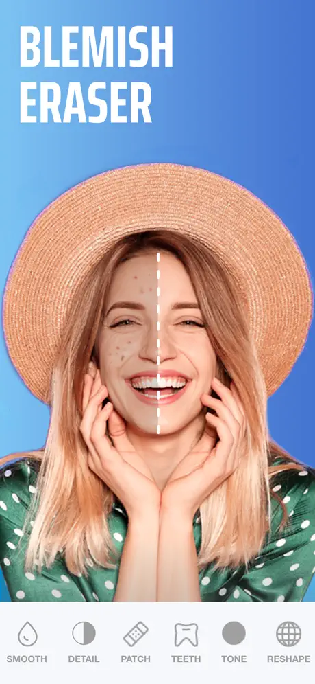 Selfie Editor tune face filter