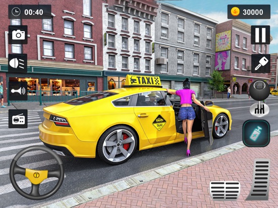 Screenshot #5 pour Taxi Car Driving Simulator 24