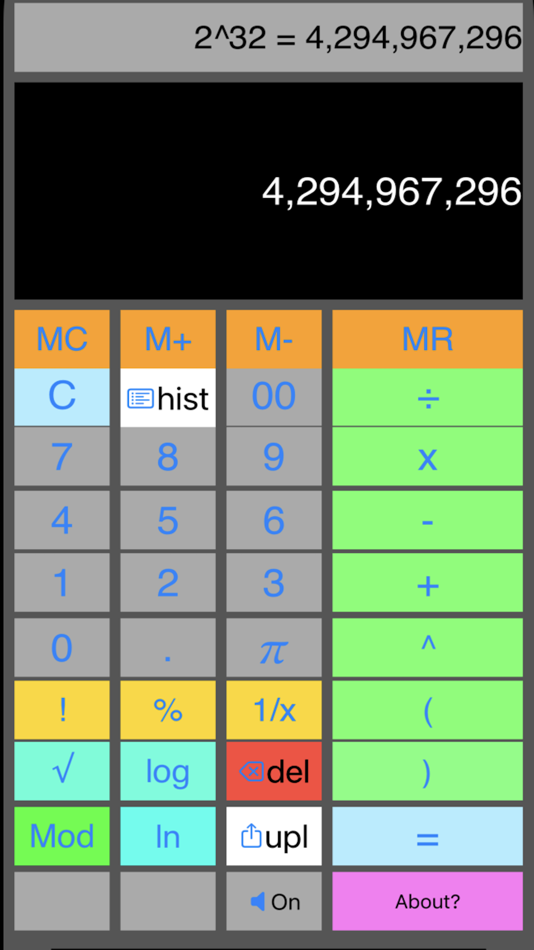 #2. Calculator 2024 (iOS) 由: Mudarmeen Munlin