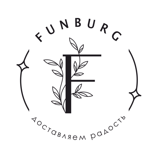 Funburg: цветы, воздушные шары