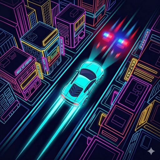 Neon City: Drive & Shoot