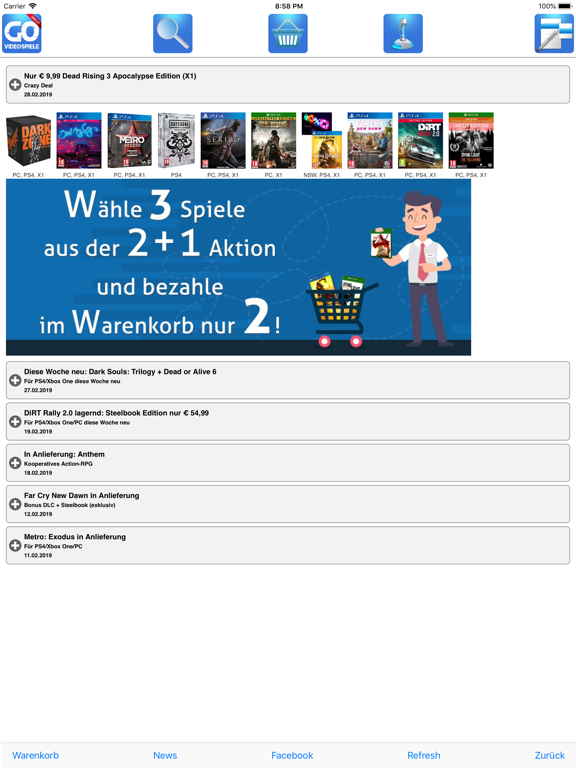 Screenshot #4 pour GamesOnly