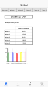 Blood Sugar Log screenshot