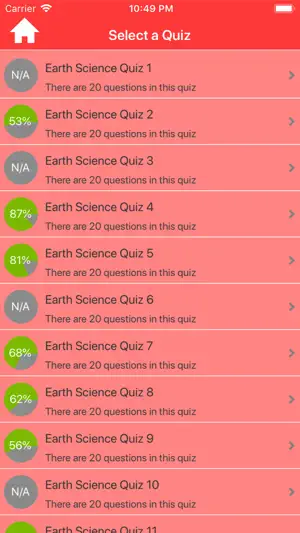 The Earth Science Trivia screenshot 2