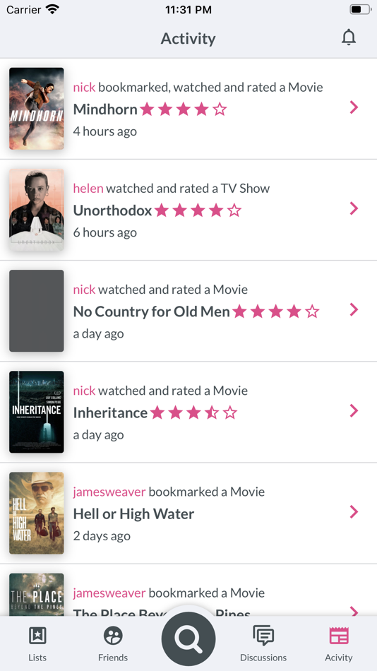 #6. Whatch (iOS) 由: Alex Borton