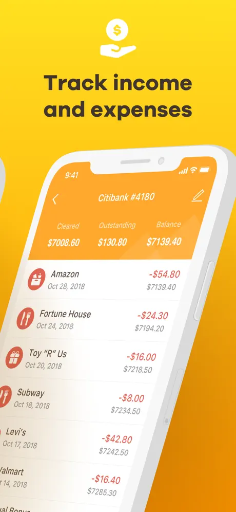 Checkbook - Account Tracker