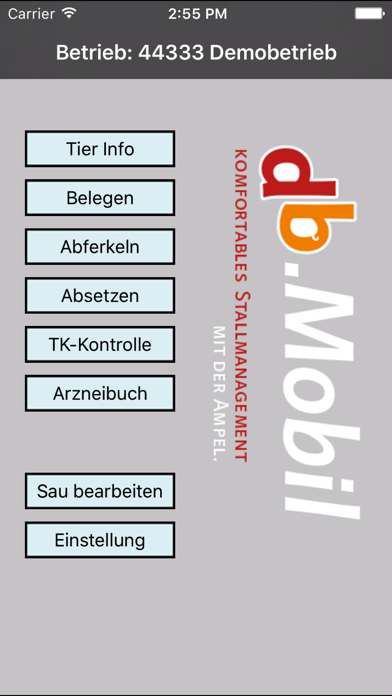 Screenshot #2 pour db.Mobil App