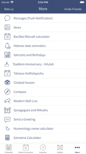Hebrew Calendar - הלוח העברי screenshot 7