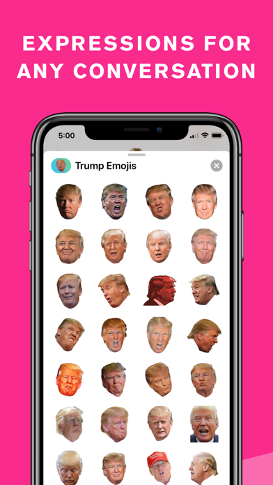 Trump Stickers and Trumpmoji Screenshot