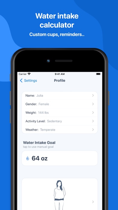 Water Tracker by WaterMinder® Screenshot