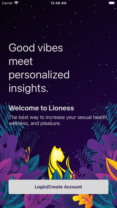 Lioness: Sexual Health Tracker Screenshot