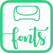 Fonts for Cut Machine Space
