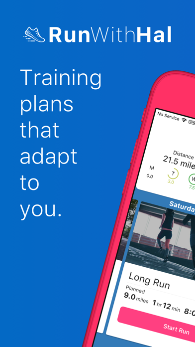Run With Hal - Training Plans Screenshot