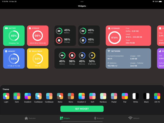 Screenshot #5 pour Battery Widget: CPU Life Saver