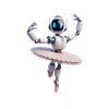 Ballet Robot Stickers icon