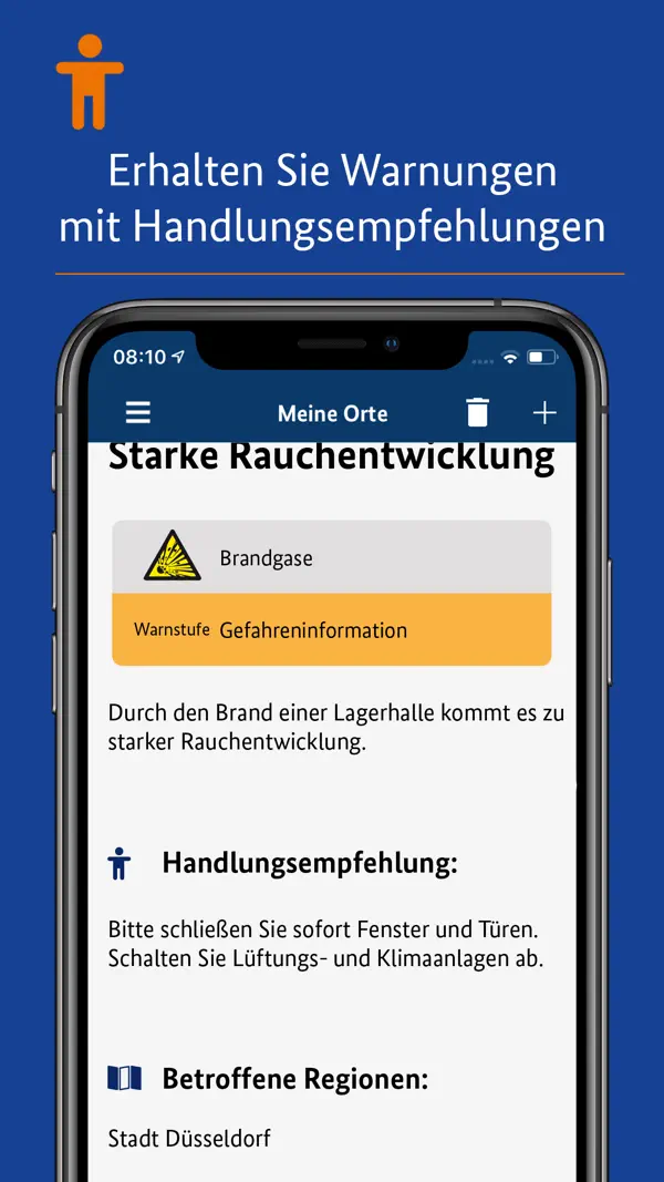 NINA - Die Warn-App des BBK Screenshot 3