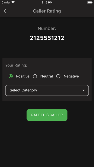 The Advisor App Screenshot