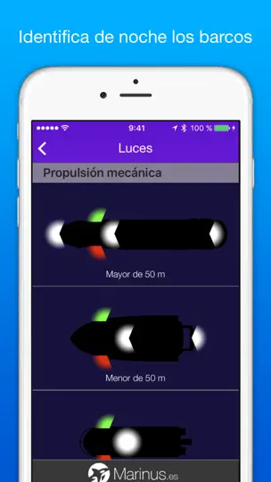 Captura de pantalla de Marinus en iPhone 2