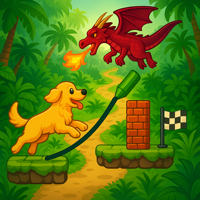 Super Dog Adventure Draw Line