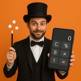 计算器魔术Magic：综艺魔术同款，社交魔术让你闪闪发光