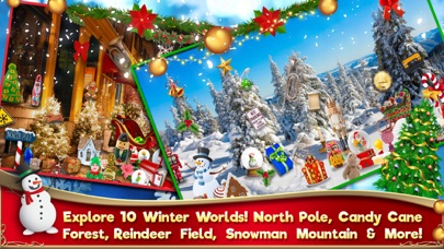 Screenshot #2 pour Hidden Object Christmas Puzzle