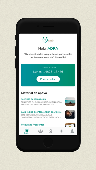 ADRA Touch - Volunteer Screenshot