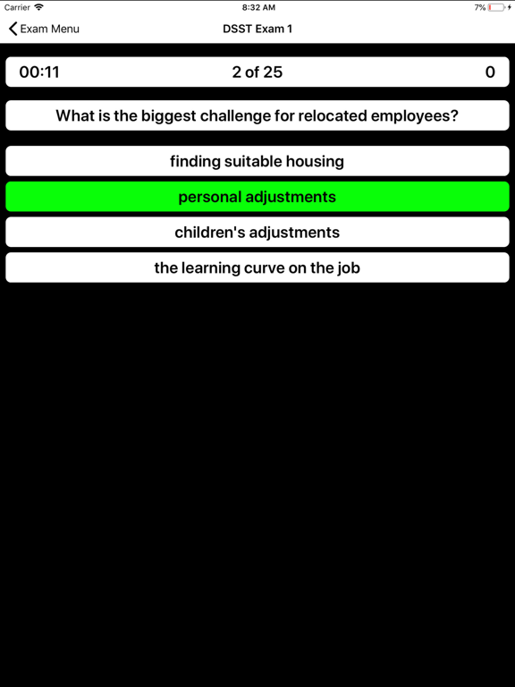 DSST Human Resource Management iPad screenshot