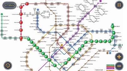 Screenshot #2 pour Singapore MRT Map Route