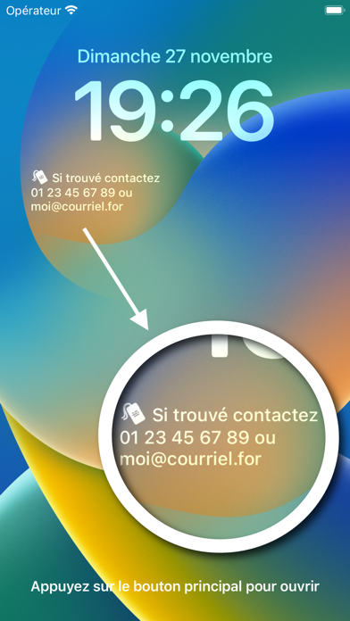 Screenshot #2 pour Screen Label