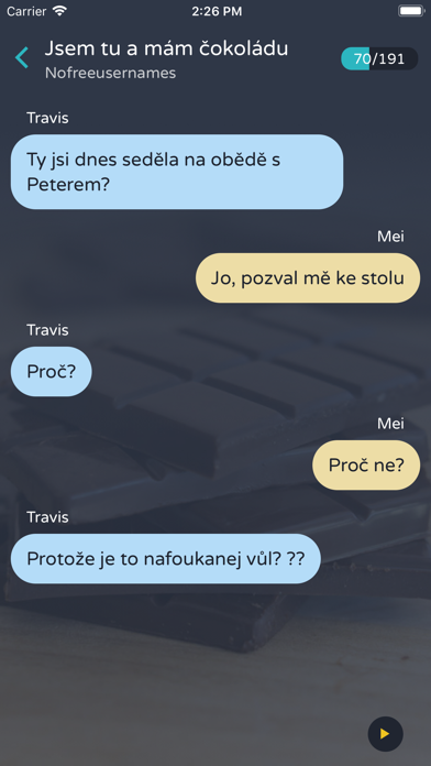 Storki: Chat fiction příběhy Screenshot