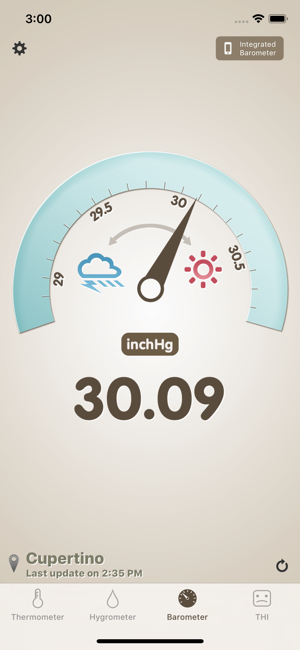 ‎Thermo-hygrometer Screenshot