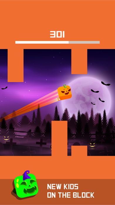 Screenshot #1 pour Square Bird Watch - Block Jump