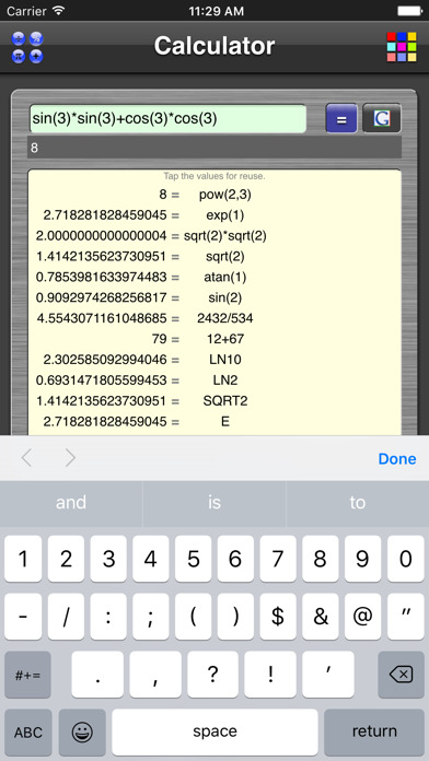 Screenshot #2 pour Text Calculator